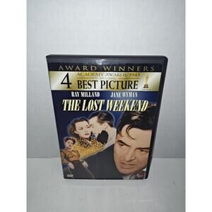 The Lost Weekend Vintage DVD Movie Universal 1945 2000 Ray Milland Jane Wyman